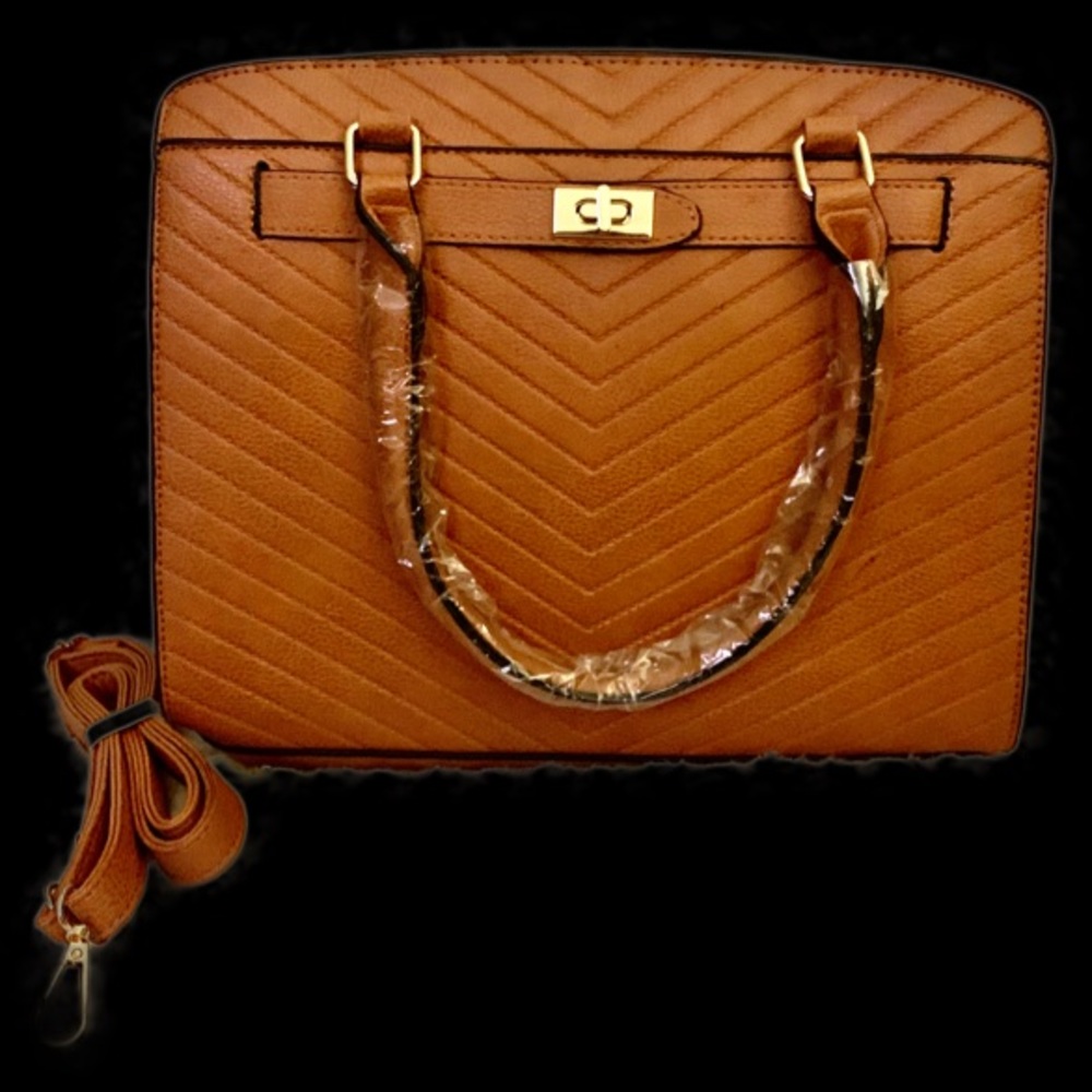 Brown Satchel Handbag